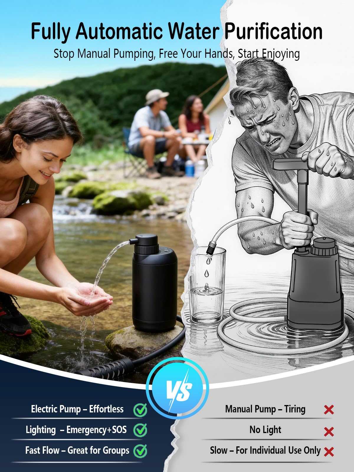 BKLES Water Filter - Electric - product view 3