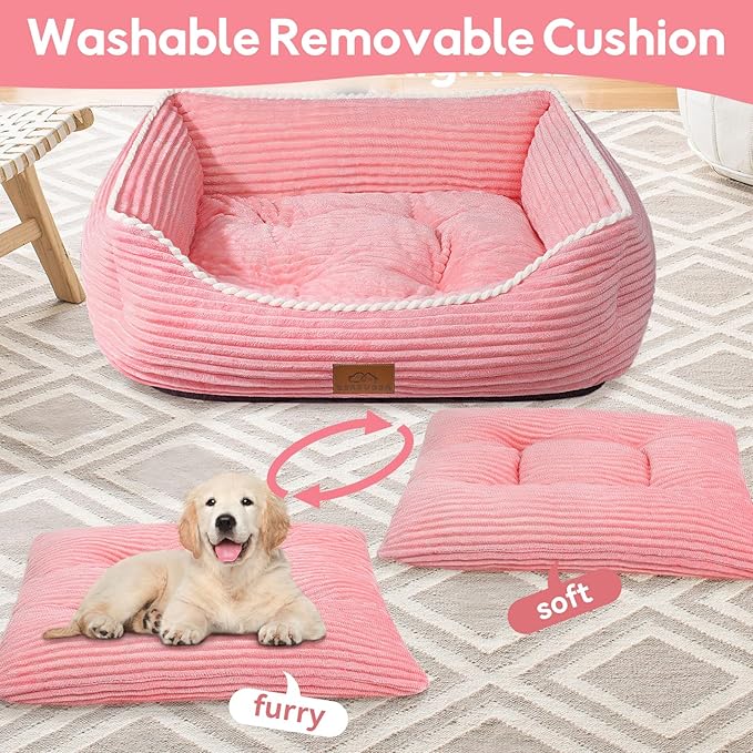 Orthopedic Dog Bed for Large Dogs,Dog Sofa Beds Supportive Foam Pet Couch Bed with Removable