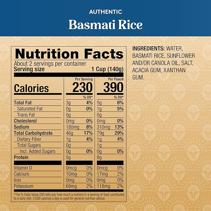 Royal Ready to Heat White Basmati Rice (8.5oz, Pack of 6)