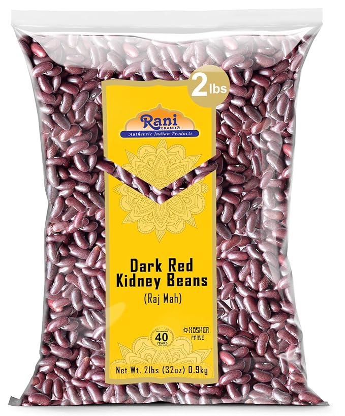 Rani Red Kidney Beans, Dark 32oz (2lbs) 908g ~ All Natural | Vegan | Gluten Friendly | NON-GMO |