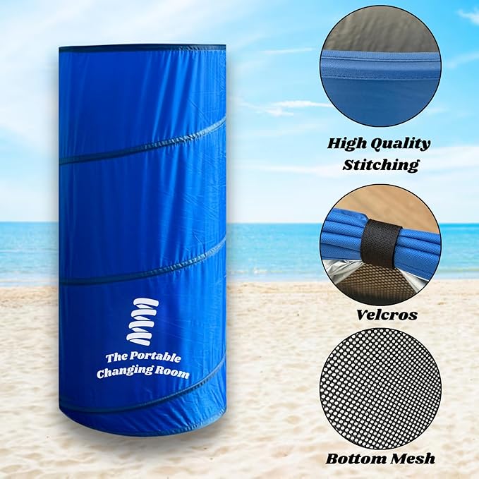 Portable Changing Room, Pop Up Pod - Privacy Tent, Dressing Room Tube or Portable Toilet Stall with