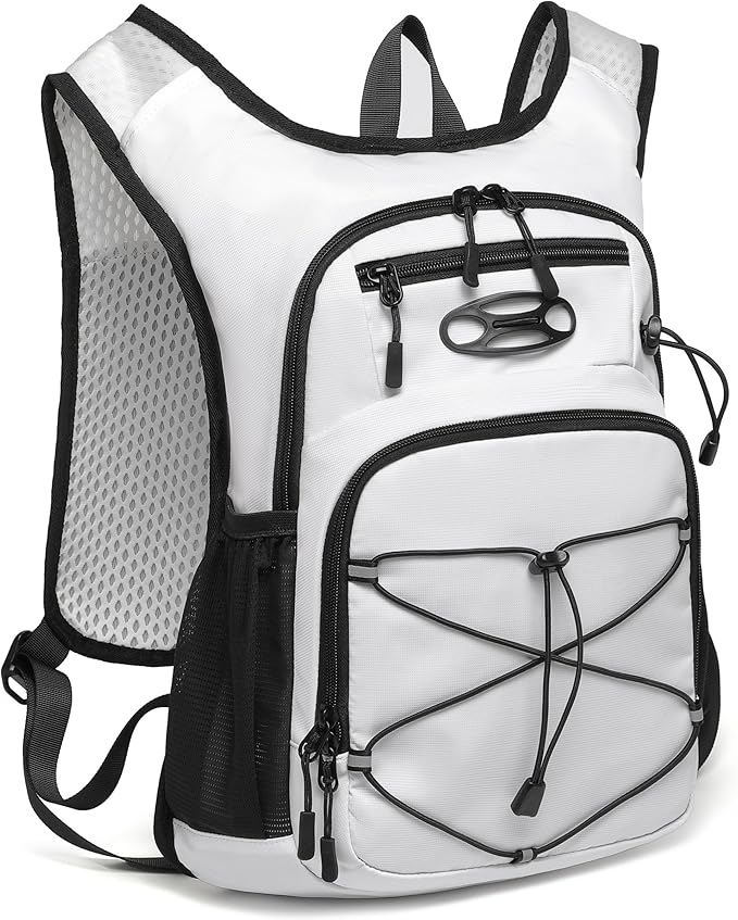 Wotony Lightweight Hydration Backpack with 2LOR 3LWater Bladder for Cycling Hiking Rave - Water