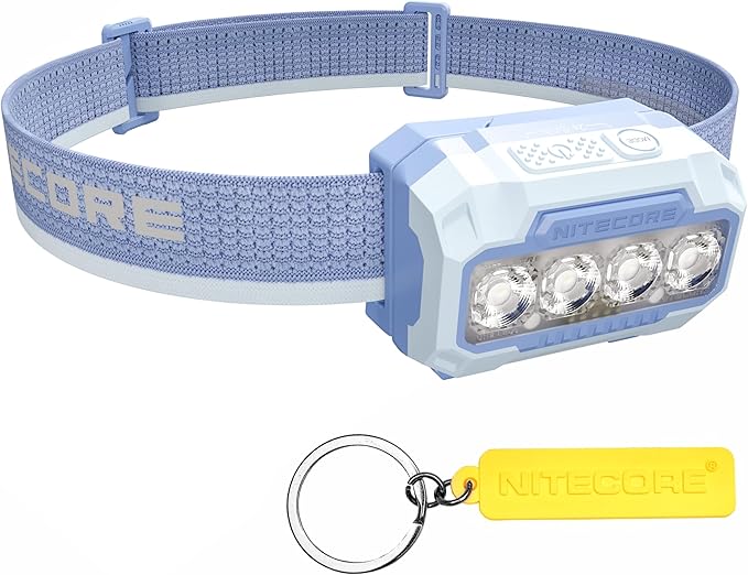 Nitecore HA23 UHE 600 Lumen MCT Outdoor Headlamp Multiple Color Temperatures Lightweight AAA