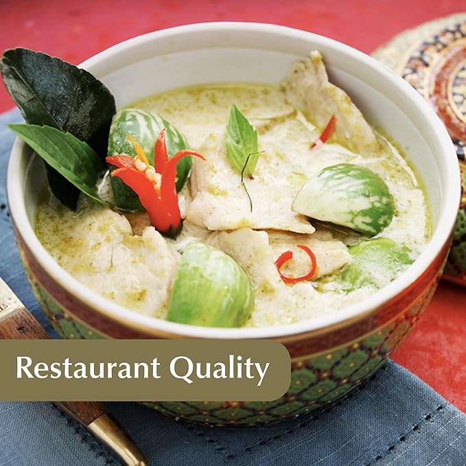Watcharee's Thai Curry Simmer Sauces - Green Curry | Authentic Thai Recipe, Vegan, Non-GMO