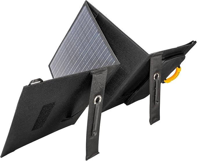 Ideal Living Portable Solar Panel IL100 | Lightweight, Water Resistant, with Built-in Voltage