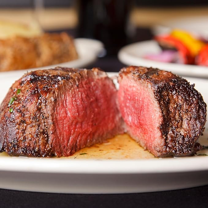 Today Gourmet Foods of NC - Angus Beef Steak Sampler (4-8oz Filet Mignon, 4-12oz NY Strips, 4-12oz