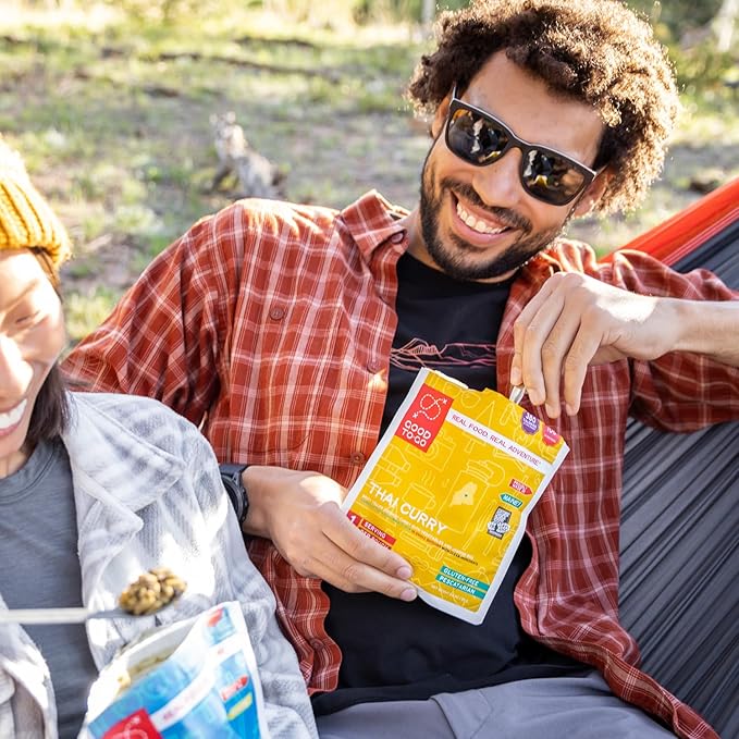 GOOD TO-GO Thai Curry | Camping & Backpacking Food | Just Add Water Backpacking Meals | Good To-Go