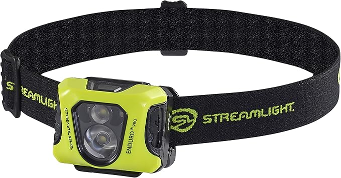 Streamlight 61435 Enduro Pro USB 200-Lumen 2080-Candela Ultra-Light LED Rechargeable Headlamp with