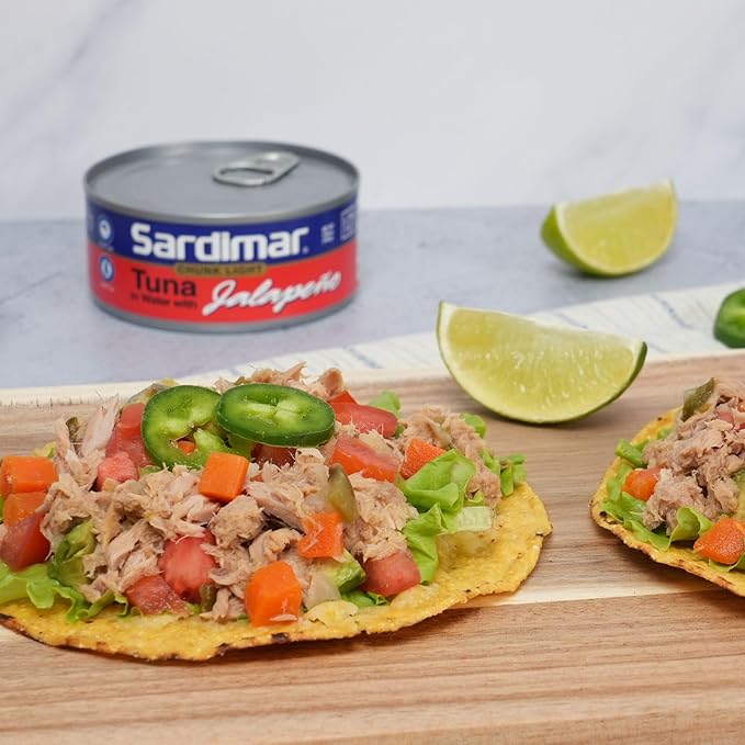 Sardimar Chunk Light Tuna ( Jalapeño, 12 Pack)