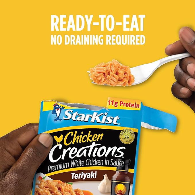 StarKist Chicken Creations Teriyaki - 2.6 oz Pouch (Pack of 12)