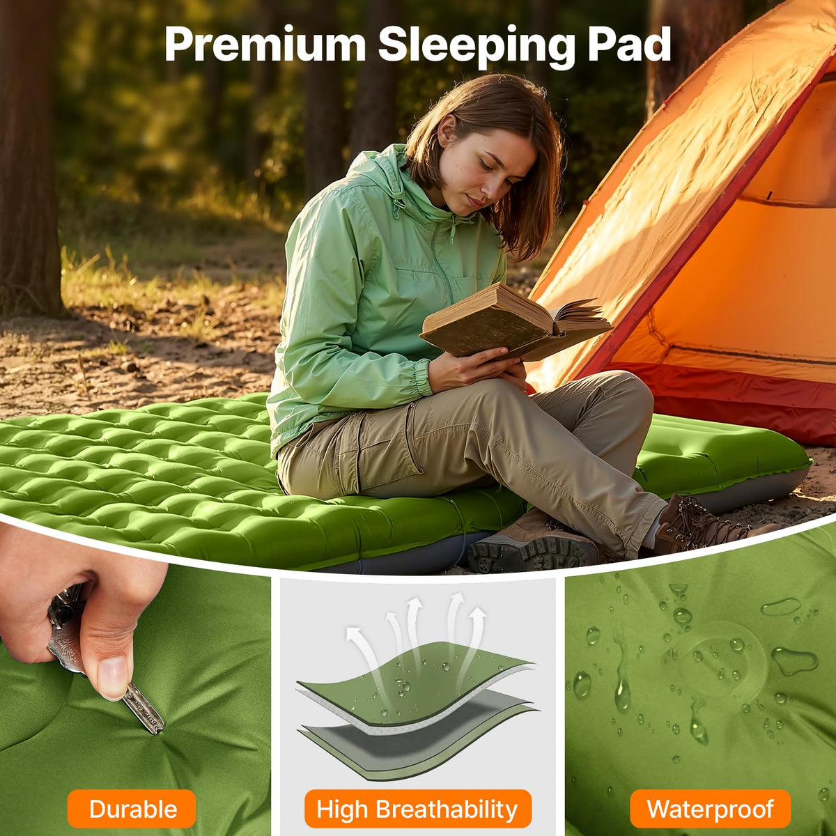 OGERY Sleeping Pad - Double - product view 5