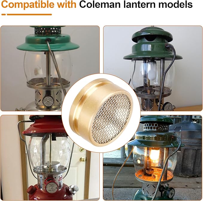 Burner Cap and Screen for Coleman Lanterns Replacement Parts,2423231 Camping Lantern Accessories