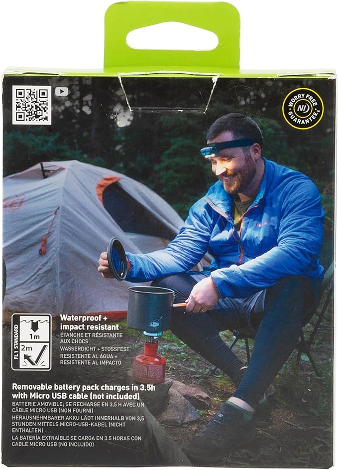 Nite Ize Radiant RH2 PowerSwitch Rechargeable Headlamp - Hands-Free Flashlight Alternative