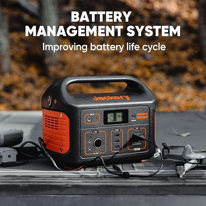 Jackery Solar Generator Explorer 500, 518Wh Portable Power Station Mobile Lithium Battery Pack with