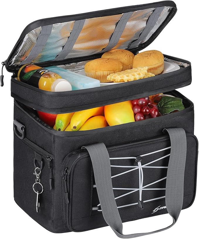 Maelstrom Collapsible Soft Cooler Bag, 24/30/60/75 Cans Beach Cooler, Ice Chest, Leakproof &