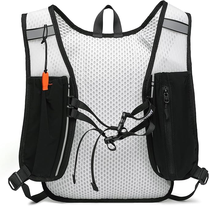 Wotony Lightweight Hydration Backpack with 2LOR 3LWater Bladder for Cycling Hiking Rave - Water