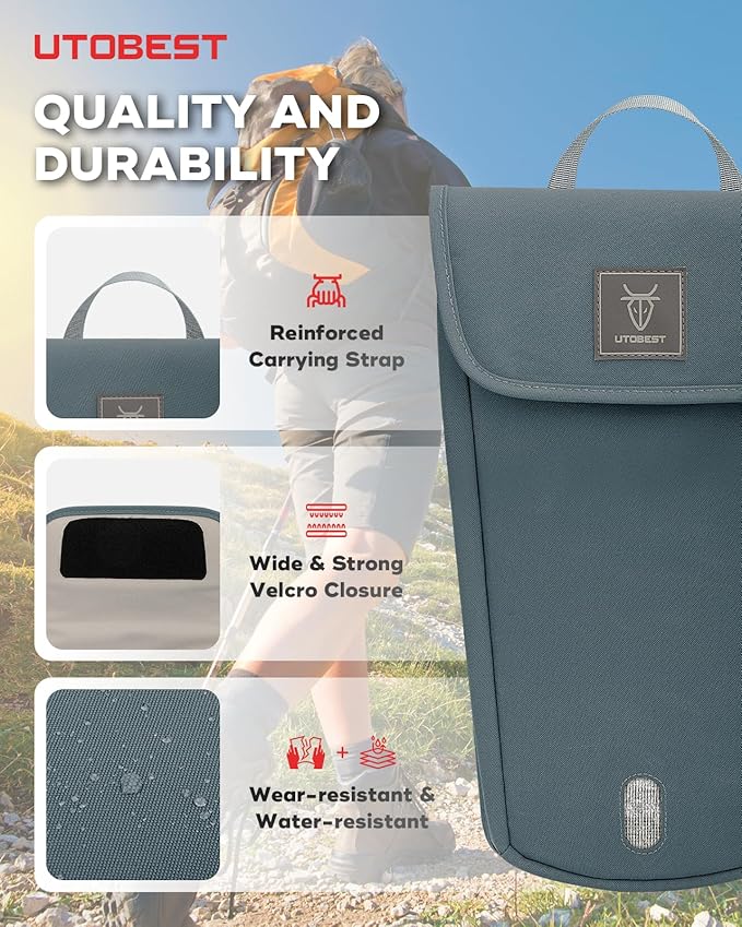 Insulated Insulation Bag, Fits 2L&3L Hydration Water Bladders, Lightweight & Water Resistant