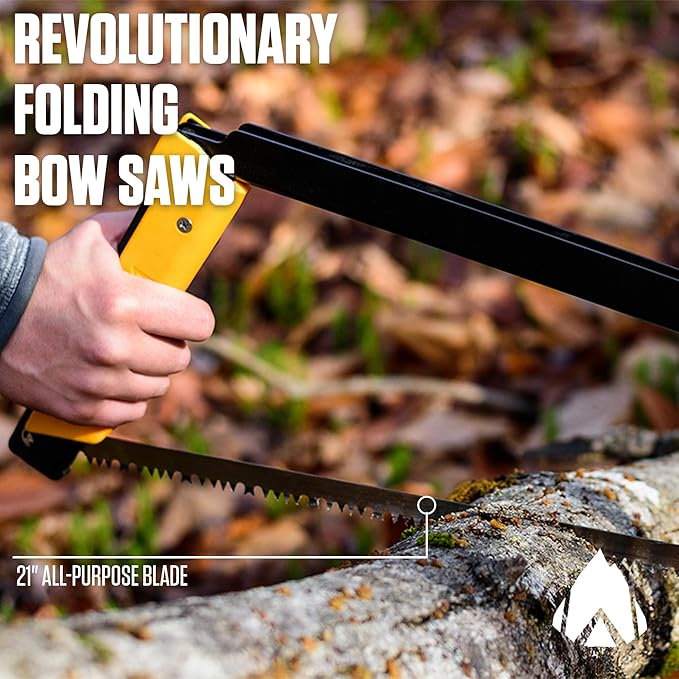 AGAWA - BOREAL21 Backwoods Kit - Includes 21" Folding Saw, Leather Sheath, 21" All-Purpose & 21"