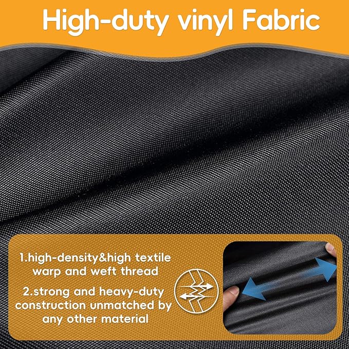 Grill Cover for Weber Lumin Electric Grill with Stand, Lumin Compact Grill with Stand, 600D Heavy