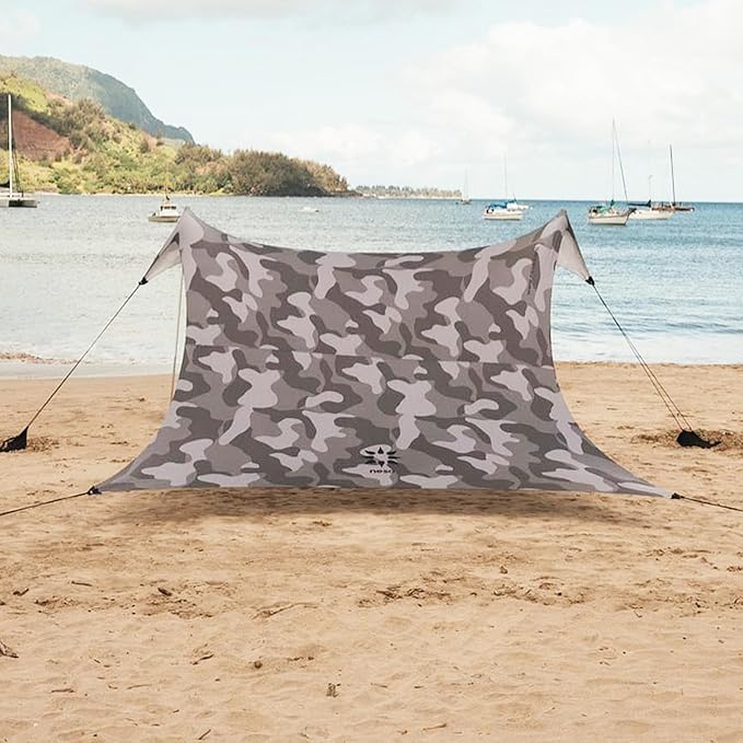 Neso Gigante - Portable Beach Tent - Ideal to Enjoy with Family and Friends - UPF 50+
