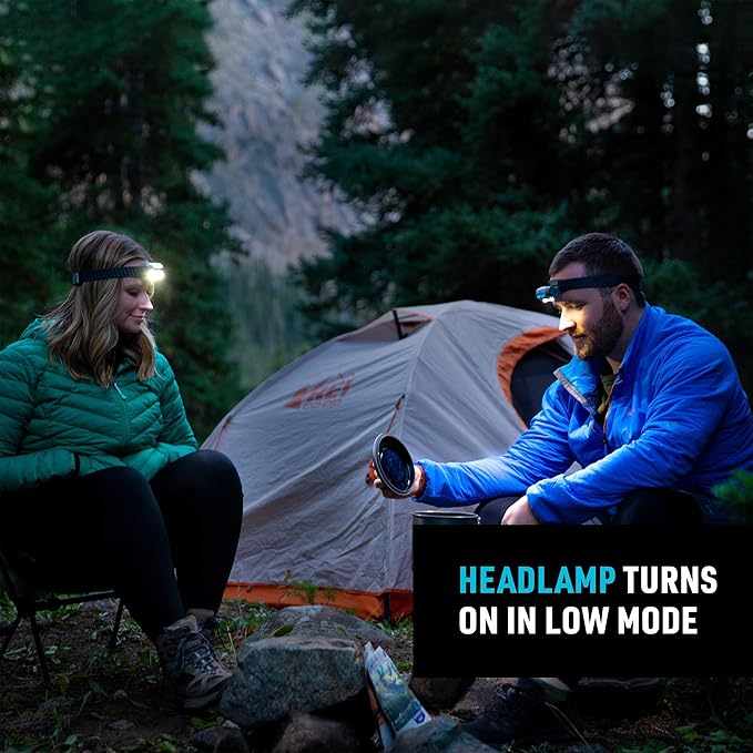 Nite Ize Radiant RH2 PowerSwitch Rechargeable Headlamp - Headlamp for Camping & Hiking