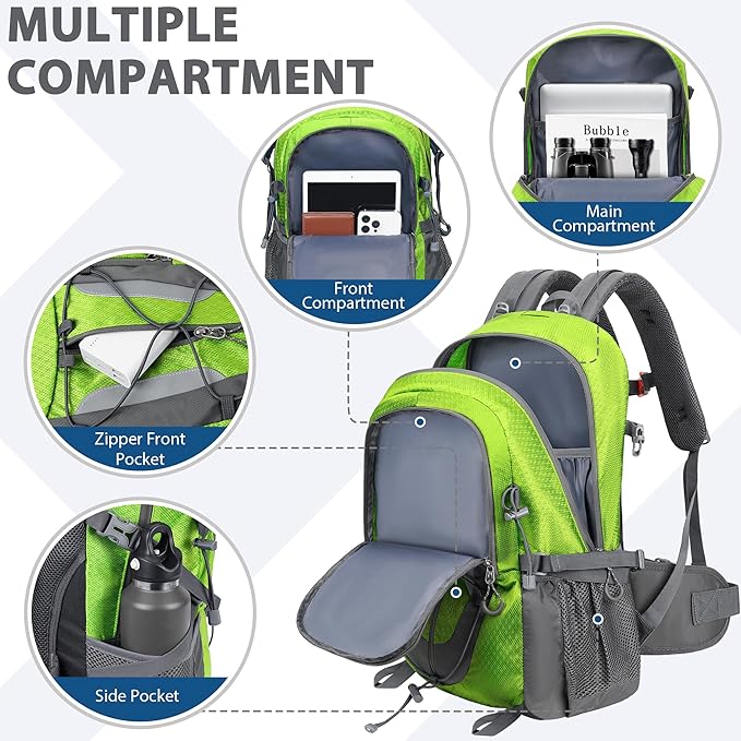 Hiking Backpack 30L Lightweight Travel Daypack Small Day Pack for Men Women Outdoor Camping