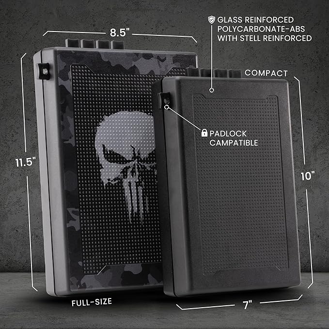 STOPBOX Gun Safe Alternative - Tactical Handgun Storage, Instant Access Portable Gun Case, TSA