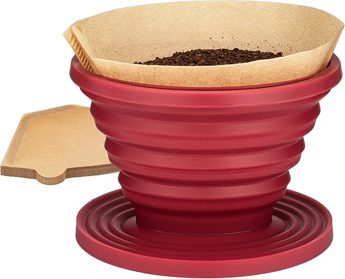 COLETTI Sierra Camping Pour Over Coffee Dripper ??Collapsible Pour Over Coffee Dripper ??Includes