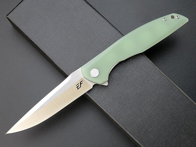 Eafengrow EF231 Folding Knife D2 Steel Blade G10 Handle Scales EDC Tool Knives for Working Outdoor
