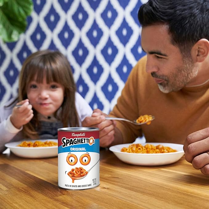 SpaghettiOs Original Canned Pasta, 15.8 oz Can (Pack of 24)