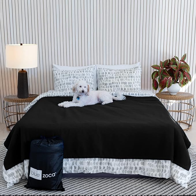 Waterproof Blanket | Machine Washable Dog Bed Cover | Water Proof Blanket to Protect Your Bed Couch