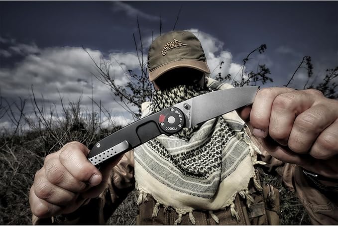 Extrema Ratio - BF2 CT (STONE WASHED), Folding Knife, Böhler N690 stainless steel blade hardened to