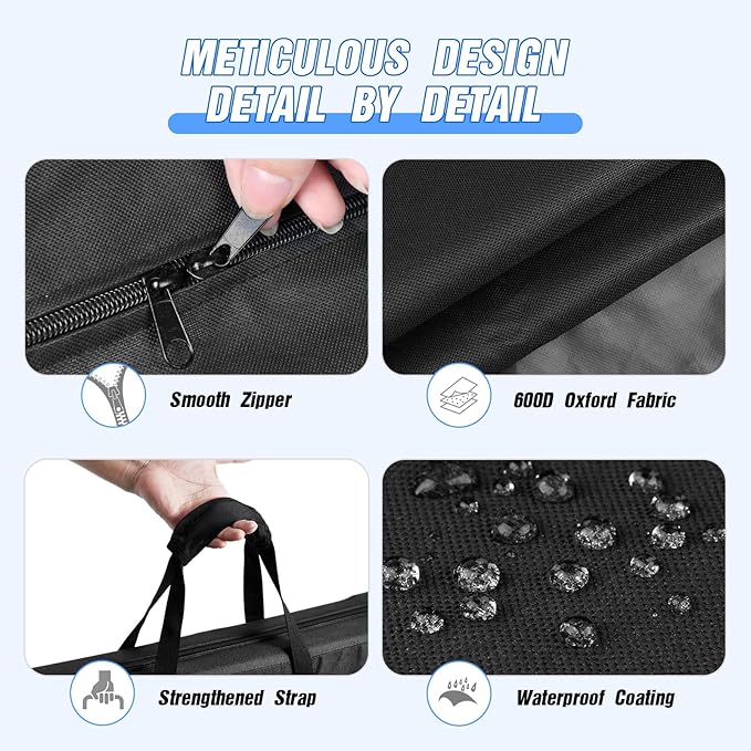 Solar Panel Storage Bag Compatible with Jackery Solars Panel 100 Watt,Waterproof Solar Panel