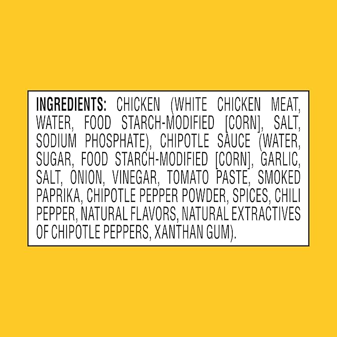StarKist Chicken Creations Chipotle, 2.6 oz Pouch, 12 pack