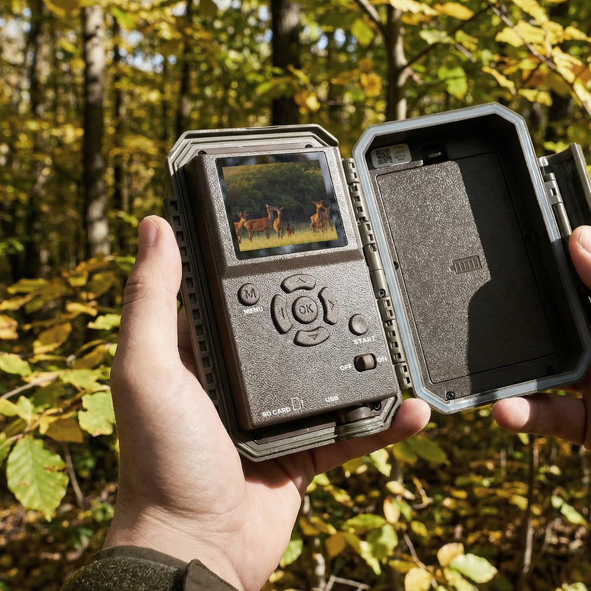Meidase Trail Camera - 64MP, 1296p, Non-Cellular, Non-WiFi, Waterproof - product view 4