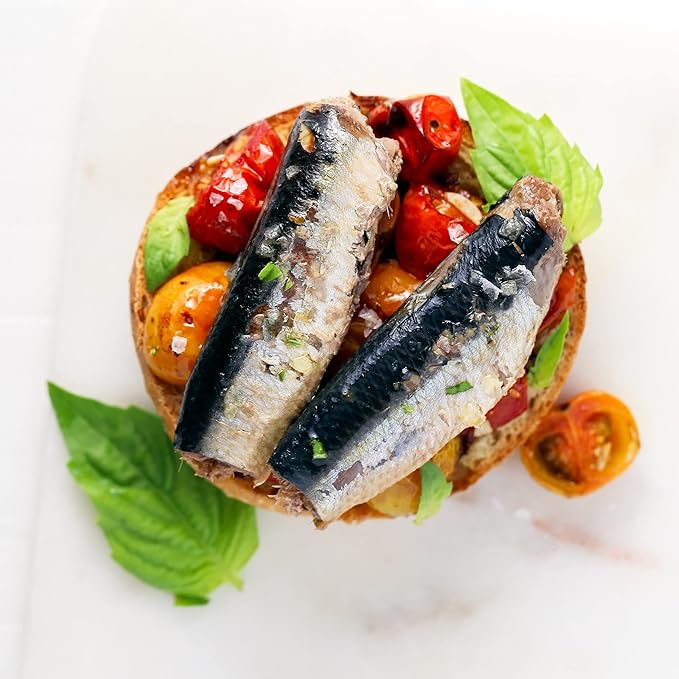 Wild Planet Wild Sardines in Water with Sea Salt, Tinned Fish, Non-GMO, Sustainable 4.4 Ounce (Pack