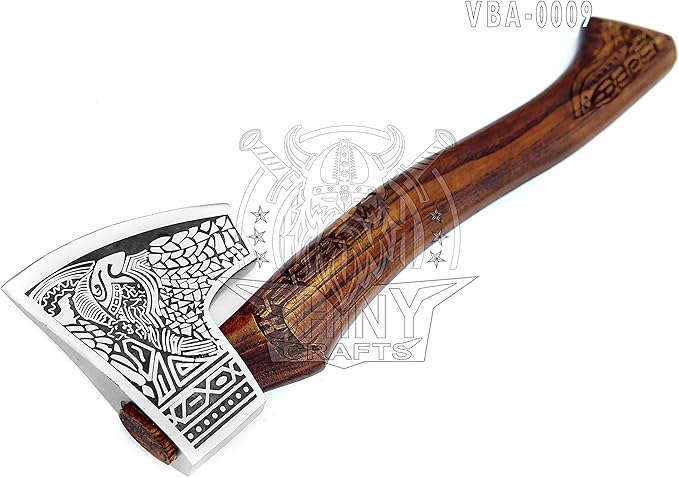 SHINY CRAFTS-Axes Viking Axe Hatchet-Norse Battle Axe Best Handmade Tomahawk Viking Bearded Axe