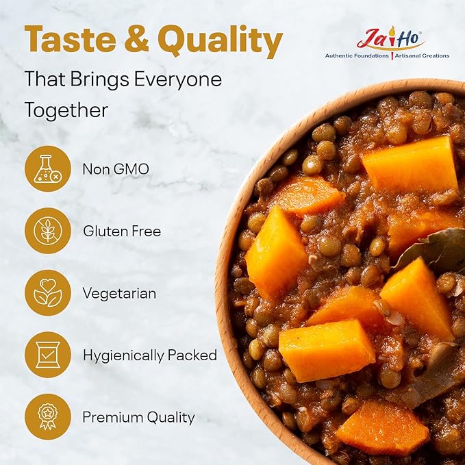 Jai Ho Certified Organic Kabuli Chana Garbanzo Beans 4 lb | Chickpeas Lentils | Indian Kabuli Chole