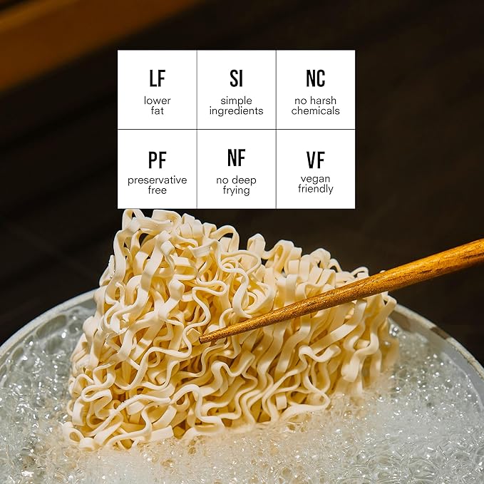 Public Goods Ramen Noodles | Brothless Vegan & Vegetarian Instant Ramen | Healthy, High Protein