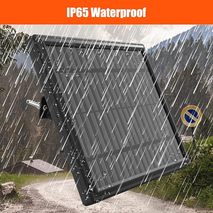 12V 3.6W Solar Panel Charger for Deer Feeders ??Waterproof Solar Battery Maintainer & Trickle