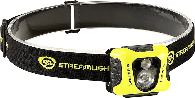 Streamlight 61420 Enduro Pro 200-Lumen 2250-Candela Ultra-Light LED Headlamp with AA Batteries and