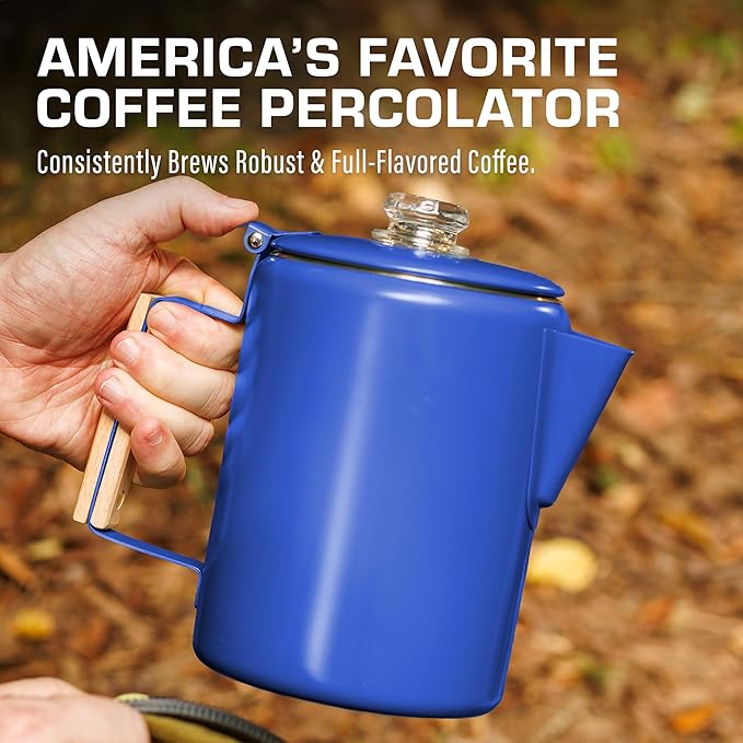 COLETTI Bozeman Camping Coffee Pot — Camping Coffee Makers, Coffee Percolator – America's Sleekest