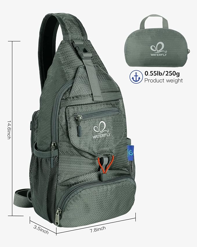 Waterfly Hiking Backpack - Small, Grey - product view 2