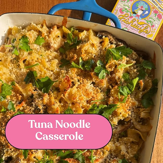 Fishwife Lemon Tuna 3-Pack (3.2 Ounce) | MSC-Certified Sustainable Seafood, High Protein, Gluten