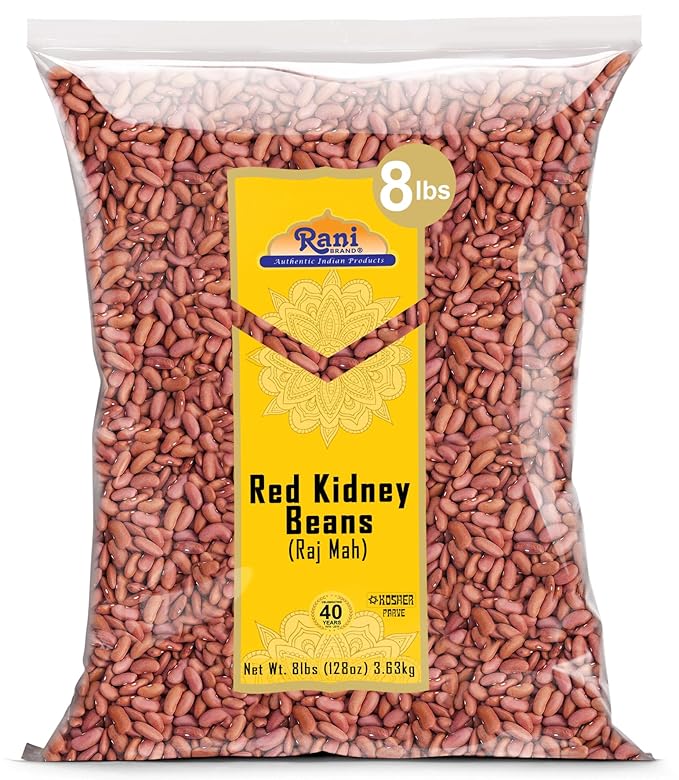Rani Red Kidney Beans, Light 128oz (8lbs) 3.63kg Bulk ~ All Natural | Vegan | Gluten Friendly |