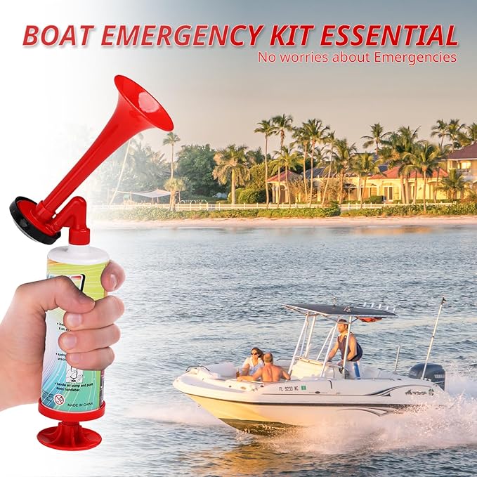 FARBIN Boat Air Horn Fog Horn Air homs for Safety for Wild Animals for Sports Events Party Airhorn