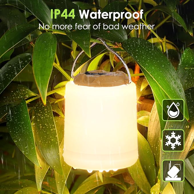 LED Camping Lantern, Rechargeable Camping Light, 4 Modes Outdoor Flashlights Lanterns with 1000LM