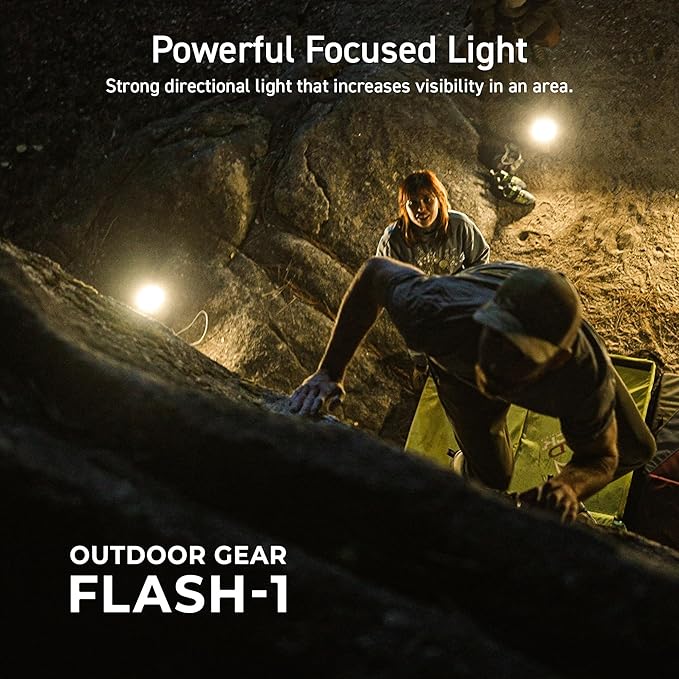 ELECOM NESTOUT Outdoor Camping LED Panel Flashlight w/ Mini Tripod, Dimmable USB Powered LED Light