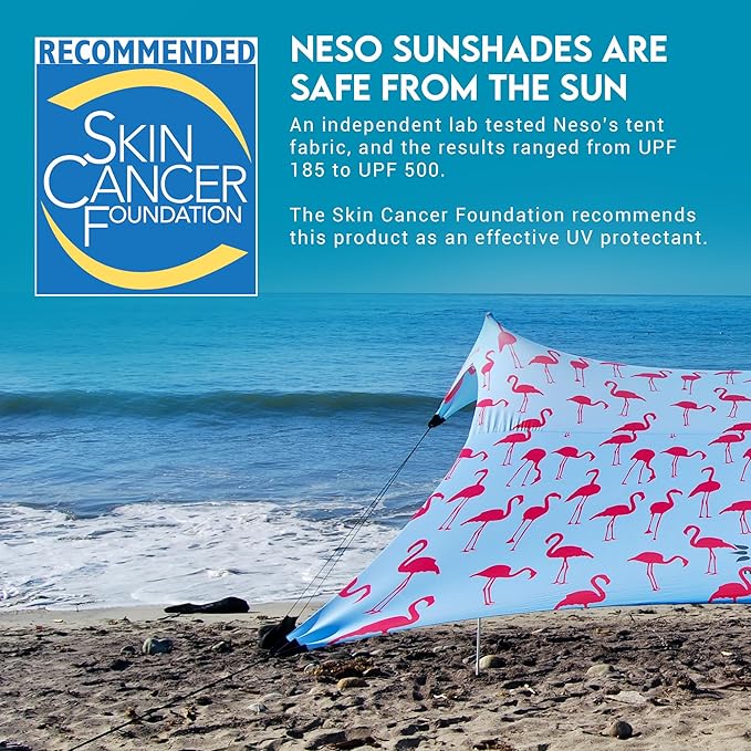 Neso Gigante - Portable Beach Tent - Ideal to Enjoy with Family and Friends - UPF 50+