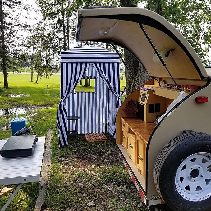 EAGLE PEAK Flex Ultra Compact 4x4 Pop-up Canopy, Sun Shelter, Changing Room, Portable Privacy